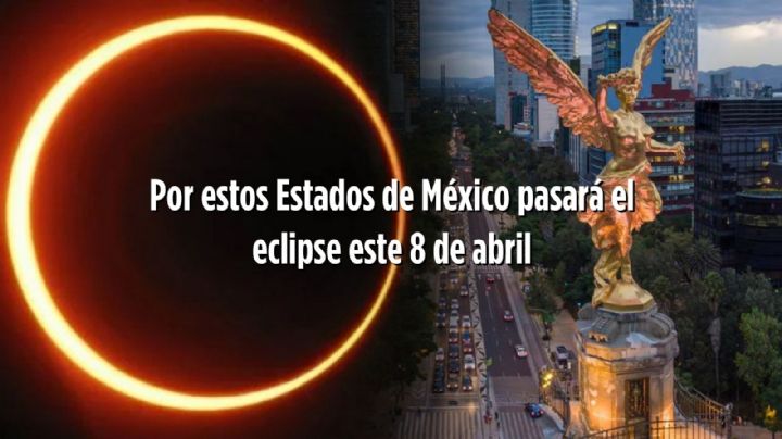 Eclipse solar 2024: Esta será su trayectoria completa y los estados por los que pasará