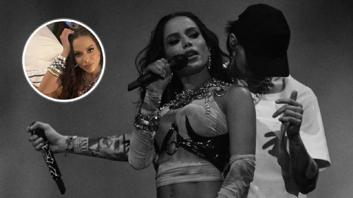 ¿Peso Pluma y Anitta compartieron habitación?, foto lo confirmaría