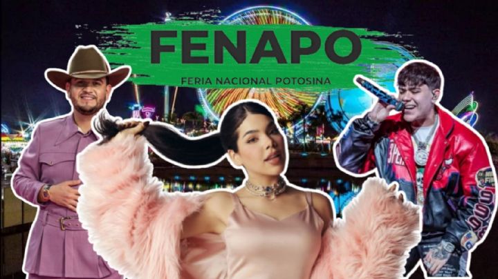 Fenapo 2024: Estos son los confirmados hasta el momento para la Feria Nacional Potosina