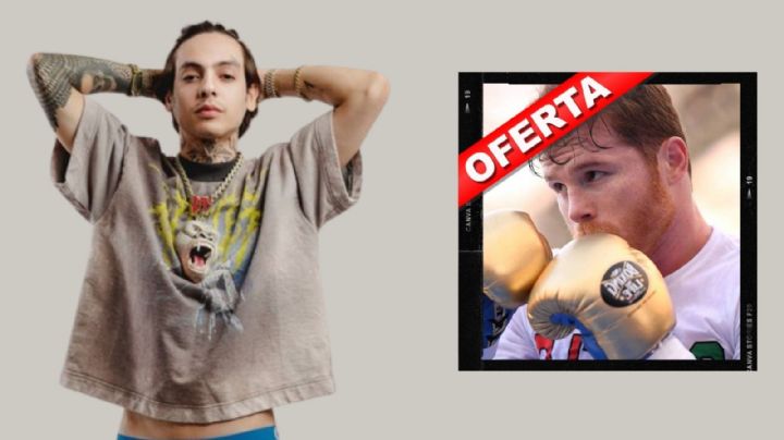 Natanael Cano remata guantes que le regaló “El Canelo” ¿Necesita dinero?