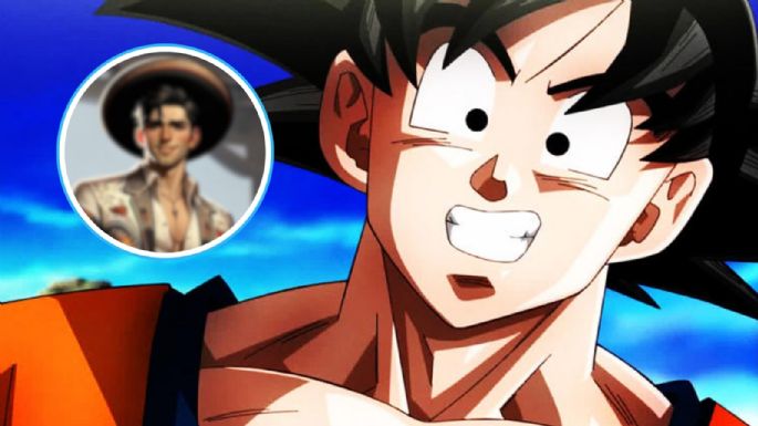 Así sería Goku al estilo “tumbado” según la IA
