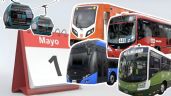 Foto ilustrativa de la nota titulada ¿Trabajas el 1 de mayo? Conoce el horario especial del Metro CDMX, Metrobús, Cablebús y RTP por el Día del Trabajo