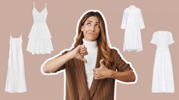 ¿Cómo llevar vestido blanco a los 40+ para verte espectacular?