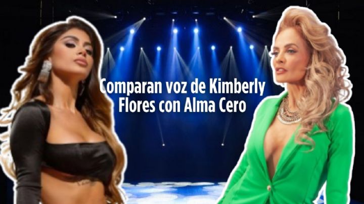 Tras debut de Kimberly Flores como solista, Alma Cero sube video cantando