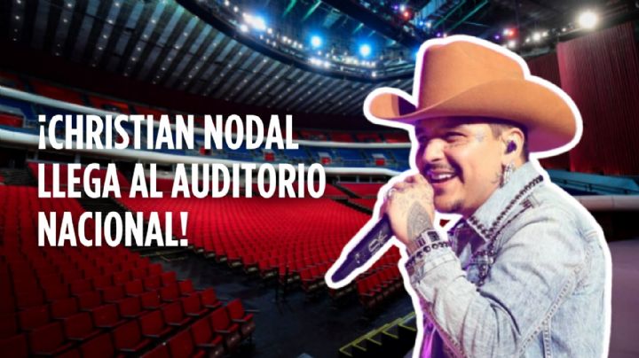 Christian Nodal en CDMX; ¿Dónde y cuándo será la preventa de boletos?