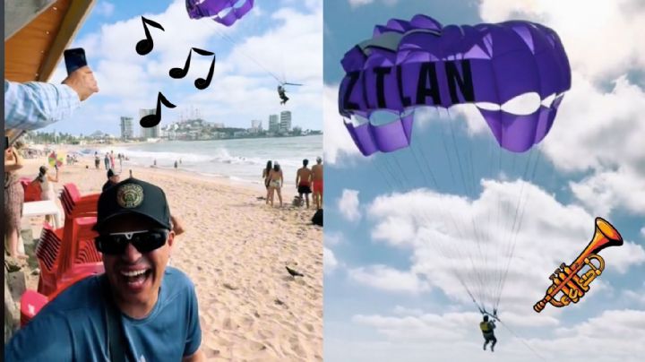 Eduin Caz demuestra el talento mexicano tras “colgar” de parachute a músico
