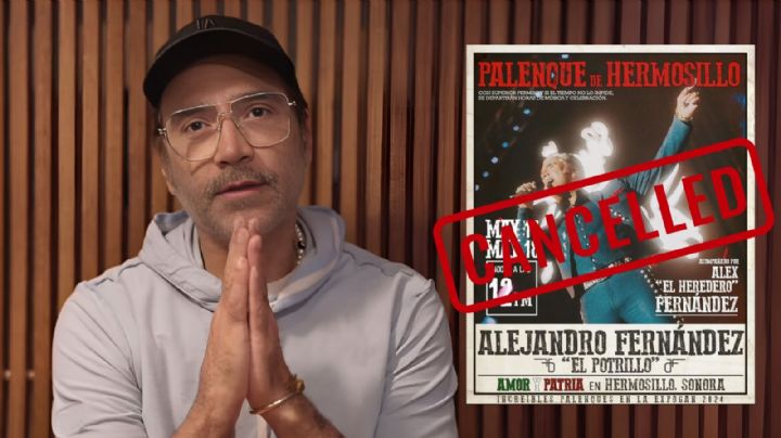 Alejandro Fernández revela detalles sobre su estado de salud tras cancelar concierto en Sonora