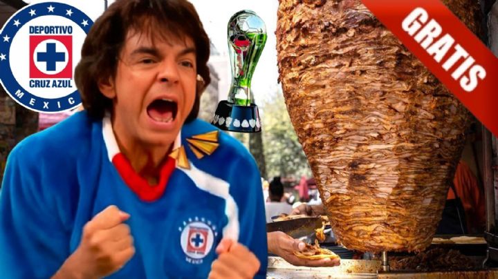 Tacos GRATIS si Cruz Azul es campeón: ¿Dónde, cuándo y qué taquería los regalará?