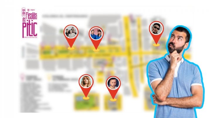 Mapa Fiestas del Pitic 2024 en Hermosillo: Consulta aquí los escenarios y foros donde se presentarán los artistas