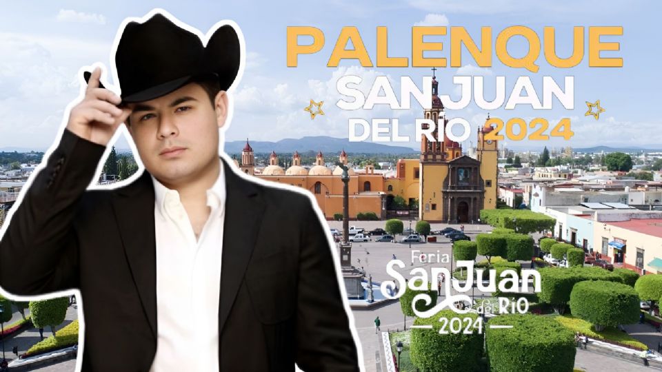 Alfredo Olivas llega a la Feria San Juan del Río Querétaro 2024.