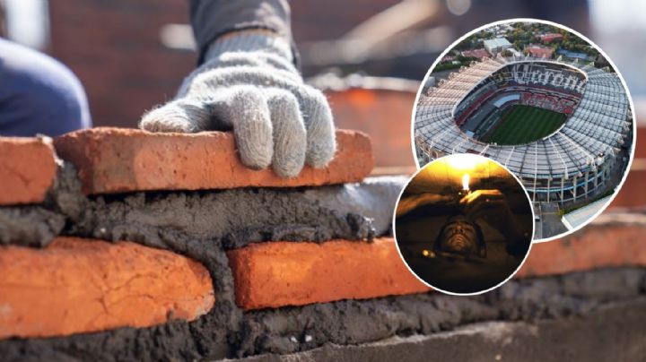 Día del Albañil: Esta es la leyenda sobre personas enterradas vivas en el Estadio Azteca