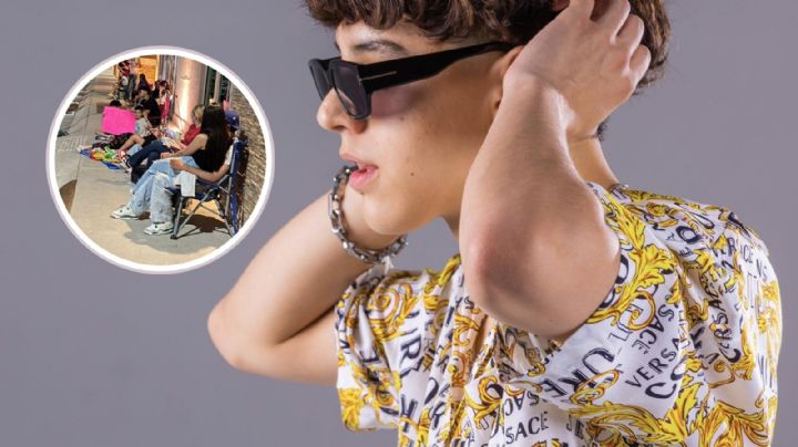 Fans de Xavi acampan toda la madrugada para alcanzar boletos de su concierto en Juárez