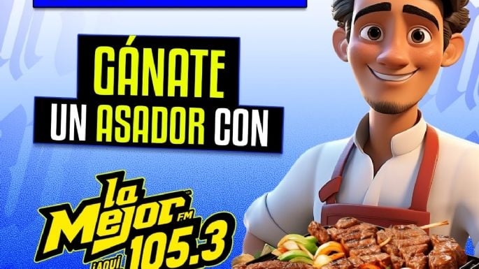 ¡ESTE DÍA DEL PADRE, GÁNATE UN ASADOR!