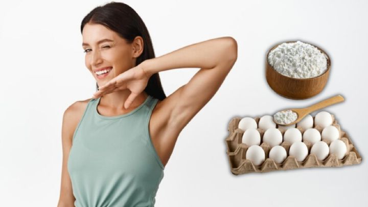 Aclara tus axilas con esta mezcla “mágica” de maicena y huevo
