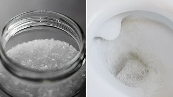 ¿Qué pasa si se pone sal en el inodoro? Así la debes usar para limpiar el baño