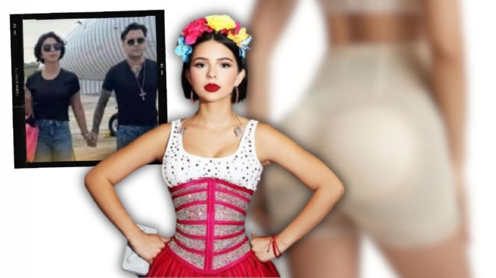 Ángela Aguilar desata polémica tras lucir su figura con pantalones ajustados ¿Traía rellenos?