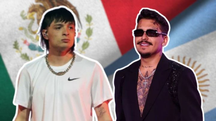 Christian Nodal y Peso Pluma son vetados por los argentinos