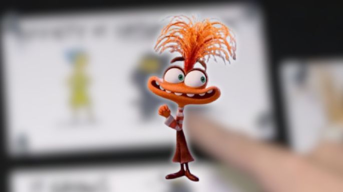 Ansiedad, revelan boceto inédito de la nueva emoción de “Intensamente 2”