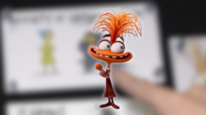 Ansiedad, revelan boceto inédito de la nueva emoción de “Intensamente 2”