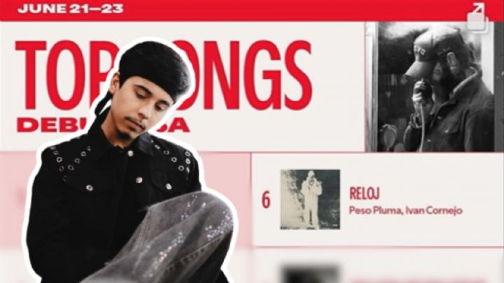 ¿Quién es Iván Cornejo? El artista que canta "Reloj" con Peso Pluma