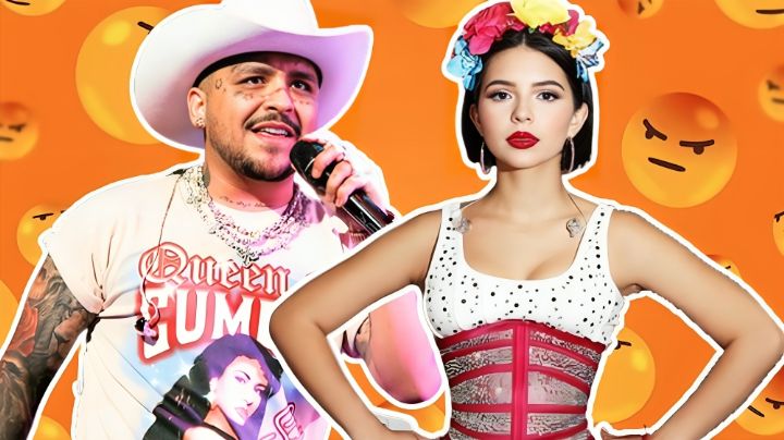 ¡Ángela Aguilar no le quita el ojo de encima a Nodal! La famosa continúa acompañando a su novio en todos sus proyectos