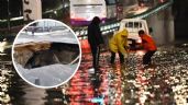 Foto ilustrativa de la nota titulada Surgen NUEVOS socavones por fuertes lluvias en CDMX y estos estados: Videos y fotos