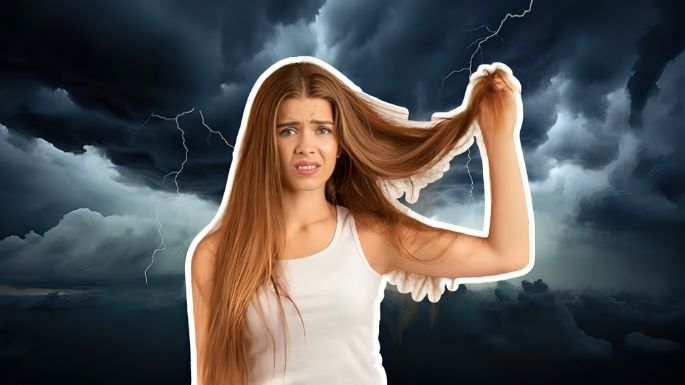 5 trucos para mantener el cabello lacio y sin frizz en temporada de lluvias