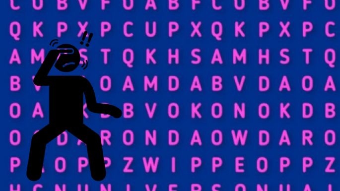 Acertijo visual para personas con vista de halcón: puedes encontrar la palabra CASA en 5 segundos