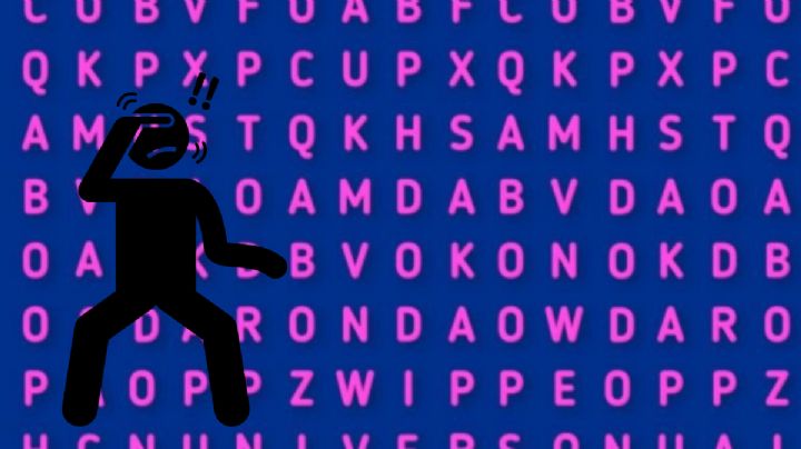 Acertijo visual para personas con vista de halcón: puedes encontrar la palabra CASA en 5 segundos