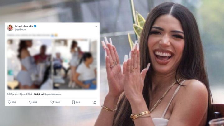 Yeri Mua causa revuelo en las elecciones Veracruz 2024 tras ser captada: “¿Y esa tabla?”