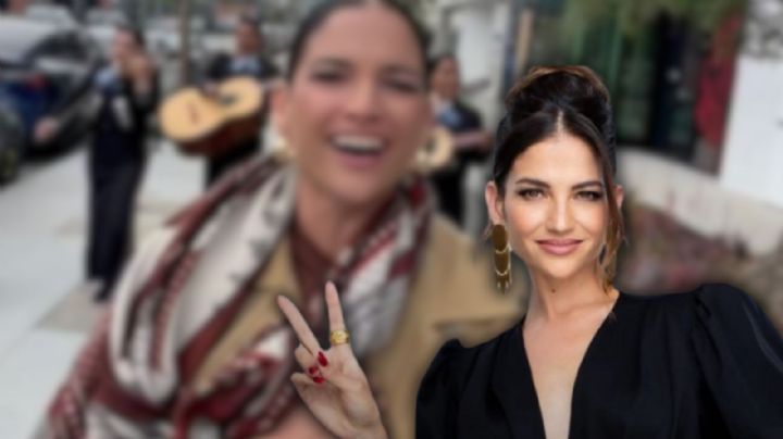 Natalia Jiménez sorprende al cantar con mariachi en restaurante donde la discriminaron