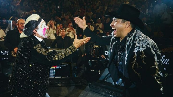 Julión Álvarez sorprende con invitado de lujo: ¡se aventó tremendo palomazo con Brincos DIERAS! VIDEO