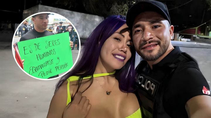 Policía que filmó video con Luna Bella está arrepentido: “Es de seres humanos equivocarse”