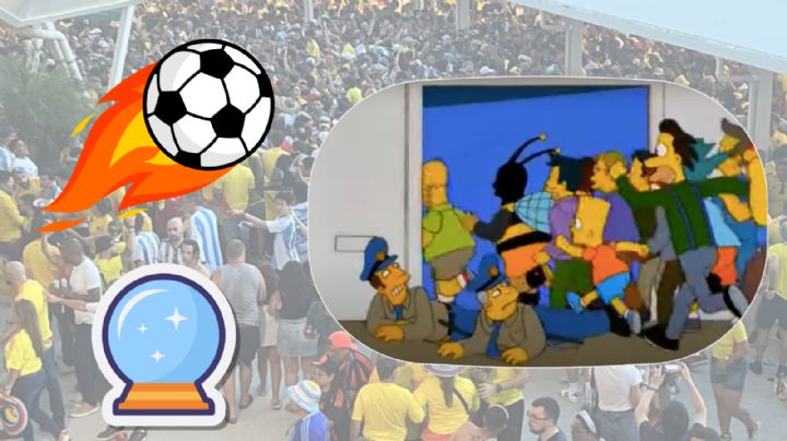 ¡Los Simpson lo vuelven a hacer! Así pronosticaron portazo de los aficionados en la Final de la Copa América 2024