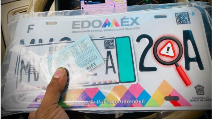 Nuevas placas en Edomex: Estas son las 14 medidas de seguridad para evitar que sean falsificadas