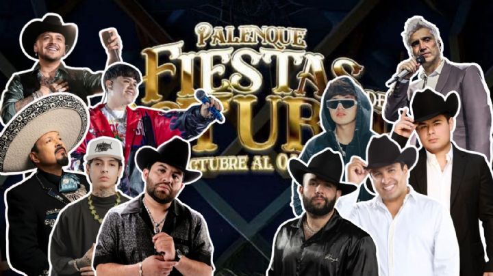 Palenque Fiestas de Octubre 2024: Sedes y escenarios para el programa de artistas en Jalisco