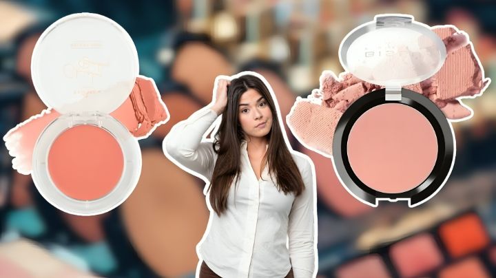 ¿Es mejor el rubor en crema o en polvo? Te contamos