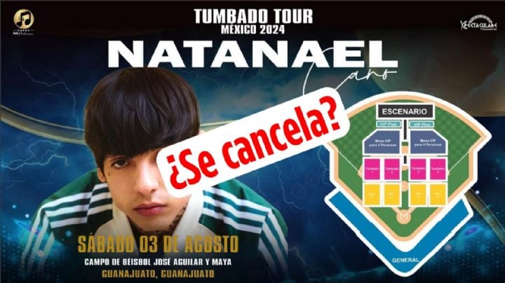 ¿Cancelan concierto de Natanael Cano en Guanajuato? Alertan autoridades sobre el “Tumbado Tour”