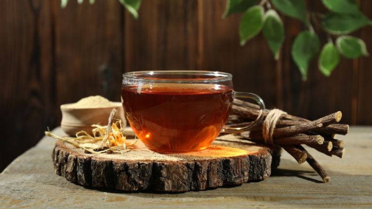 te de regaliz para el dolor de garganta