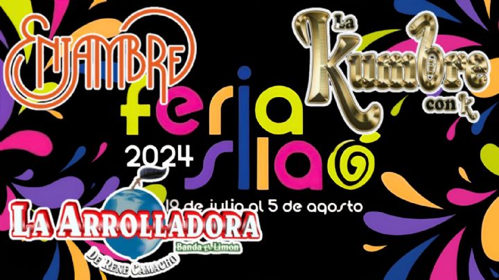 Feria de Silao 2024: Cartelera de artistas y actividades para la semana del 22 al 28 de Julio