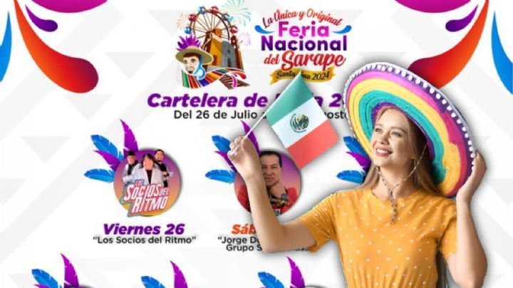 Feria Nacional del Sarape Santa Ana 2024: ¿Cuándo es y qué artistas se presentarán?