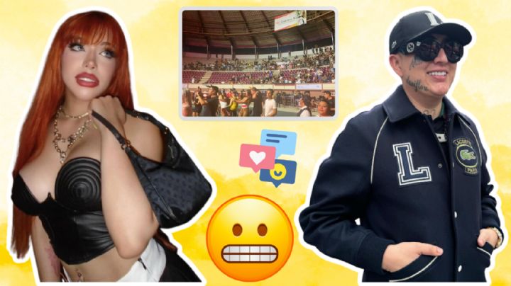 Yeri Mua y Dani Flow desatan burlas por su fracaso en concierto de Cancún VIDEO