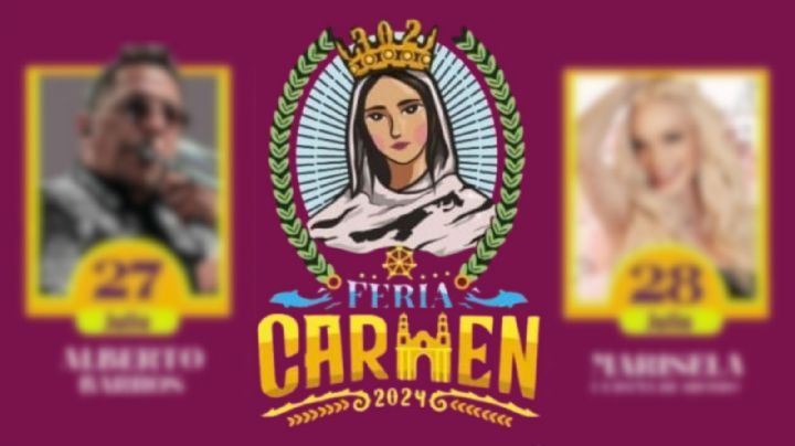 Feria Ciudad del Carmen 2024: Qué artistas se presentan este Fin de Semana en la Concha Acústica