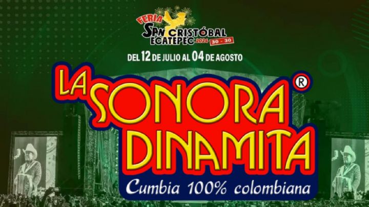 ¡La Sonora Dinamita llega HOY a Ecatepec! Entérate dónde 