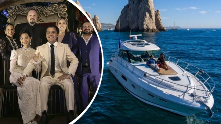 ¿Ángela Aguilar y Christian Nodal de luna de miel? Captan a la pareja en lujoso Yate VIDEO