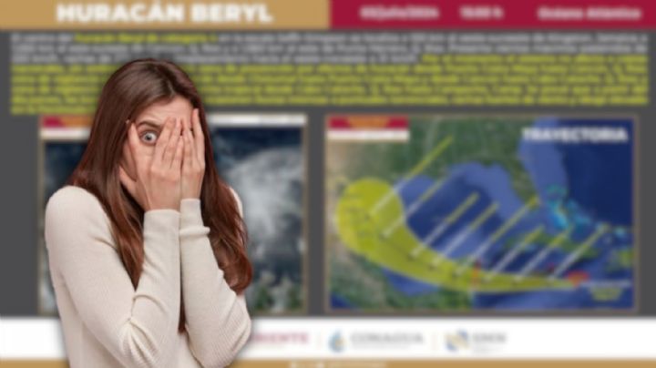 Huracán Beryl: ¿Cuándo tocará tierra en México y qué estados serán los más afectados?