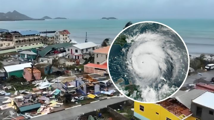 Videos e imágenes del Huracán Beryl: Así es como destruyó una Isla en el Caribe