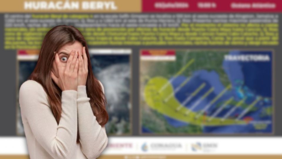 Paso del Huracán Beryl: ¿cuándo impactará en México?