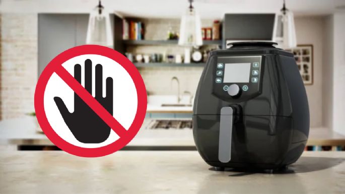 Estas son las 2 cosas que no debes meter jamás dentro de tu freidora de aire