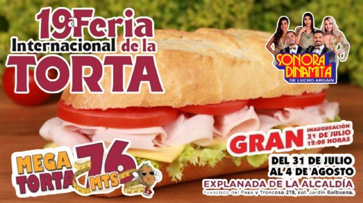 Feria Internacional de la Torta 2024 CDMX: ¿Qué artistas inauguran con concierto GRATIS el 31 de julio?